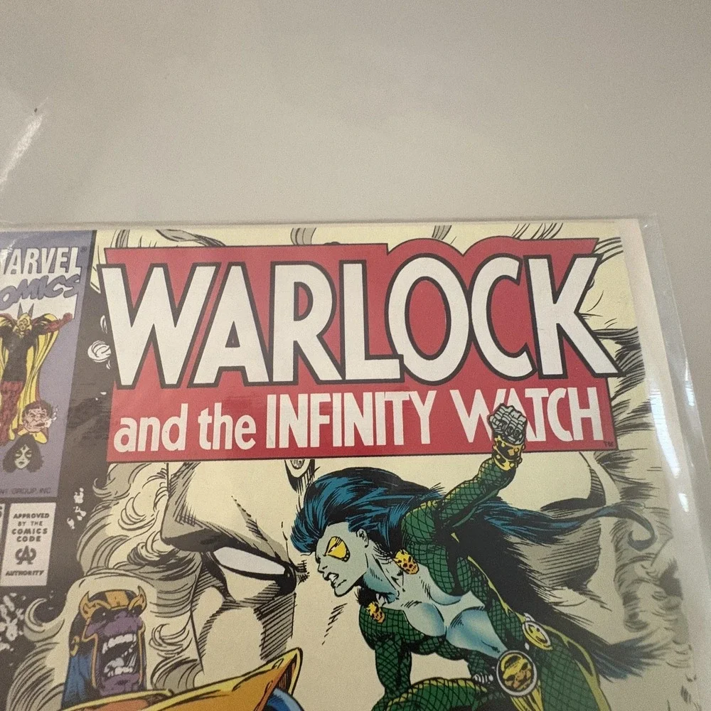 Warlock And The Infinity Watch‎ Marvel Comics #8 1992 Thanos Reunion Modern Age